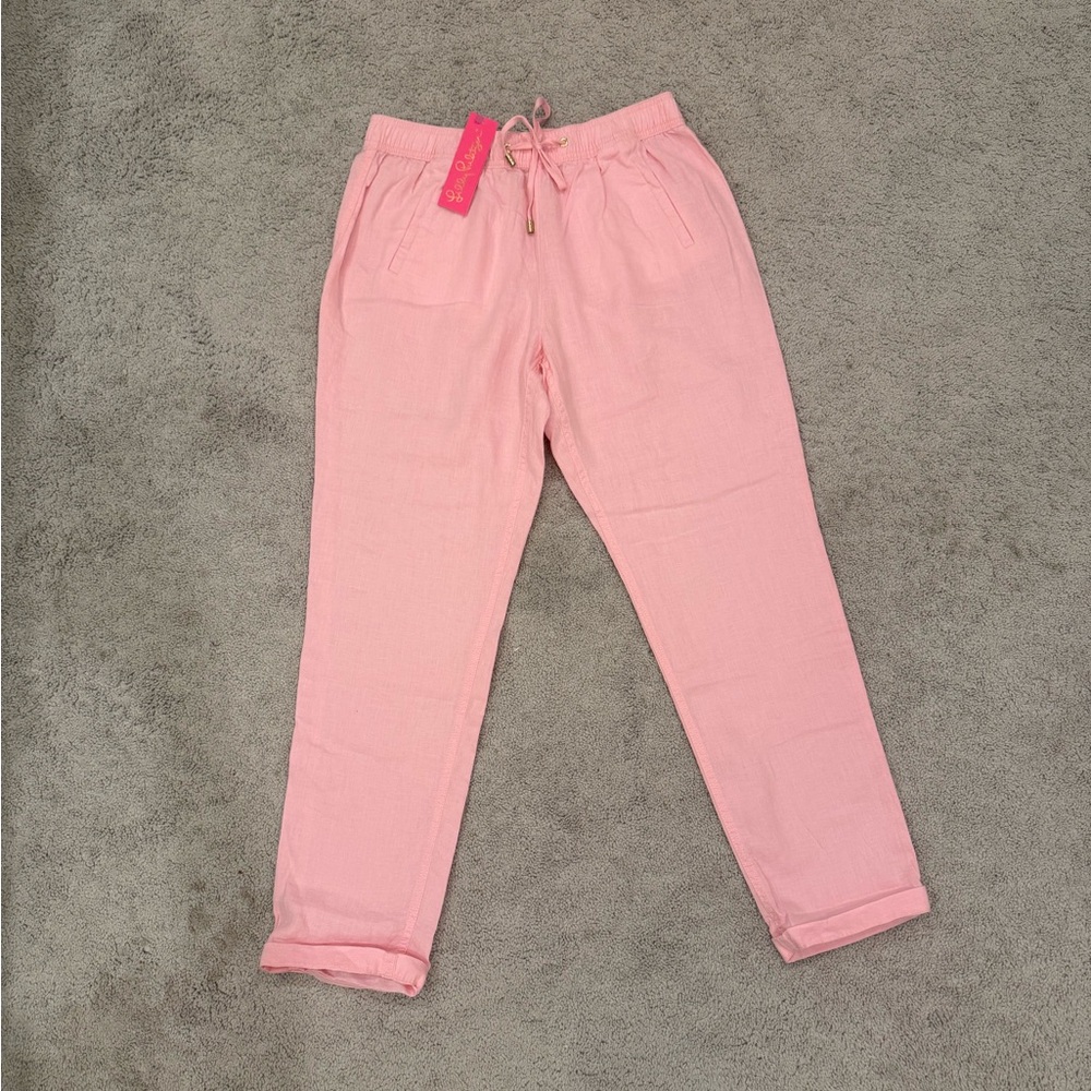 BRAND NEW pink Lily Pulitzer bottoms size L